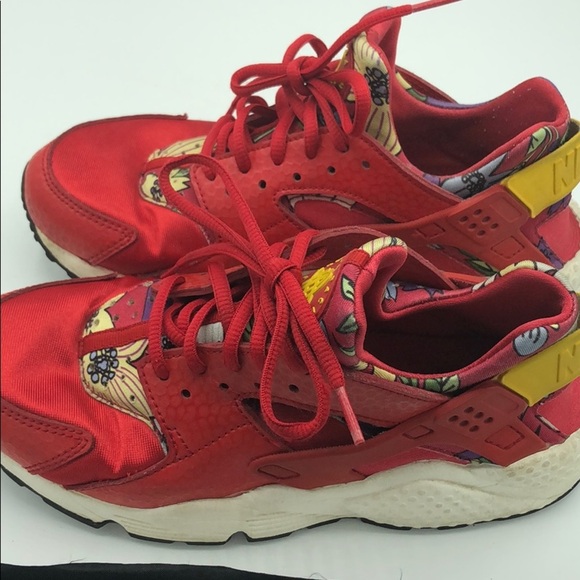 Nike Air Huarache Run Print Aloha Women’s Size 8 - Picture 2 of 8